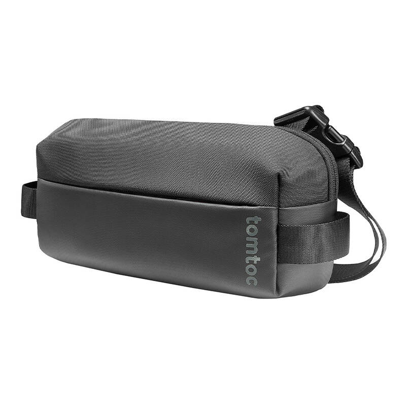 Çantë krahu Tomtoc Explorer T21 S, 4L, najlon rezistent ndaj ujit, e zezë