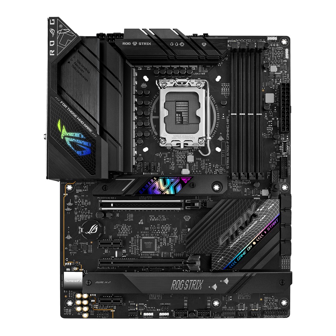 Pllakë amë ASUS ROG STRIX B760-F Gaming WiFi Intel B760 LGA 1700 ATX