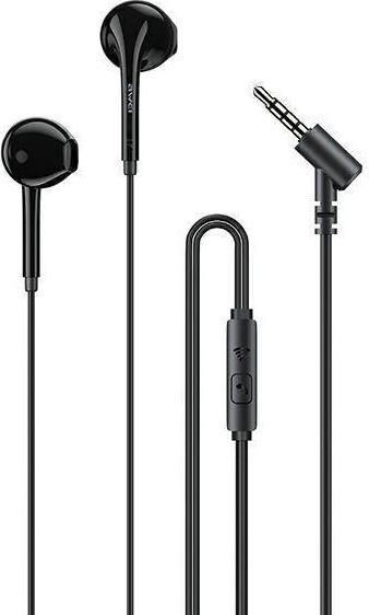 Kufje in-ear Awei PC-7, me mikrofon, 3.5mm, të zeza