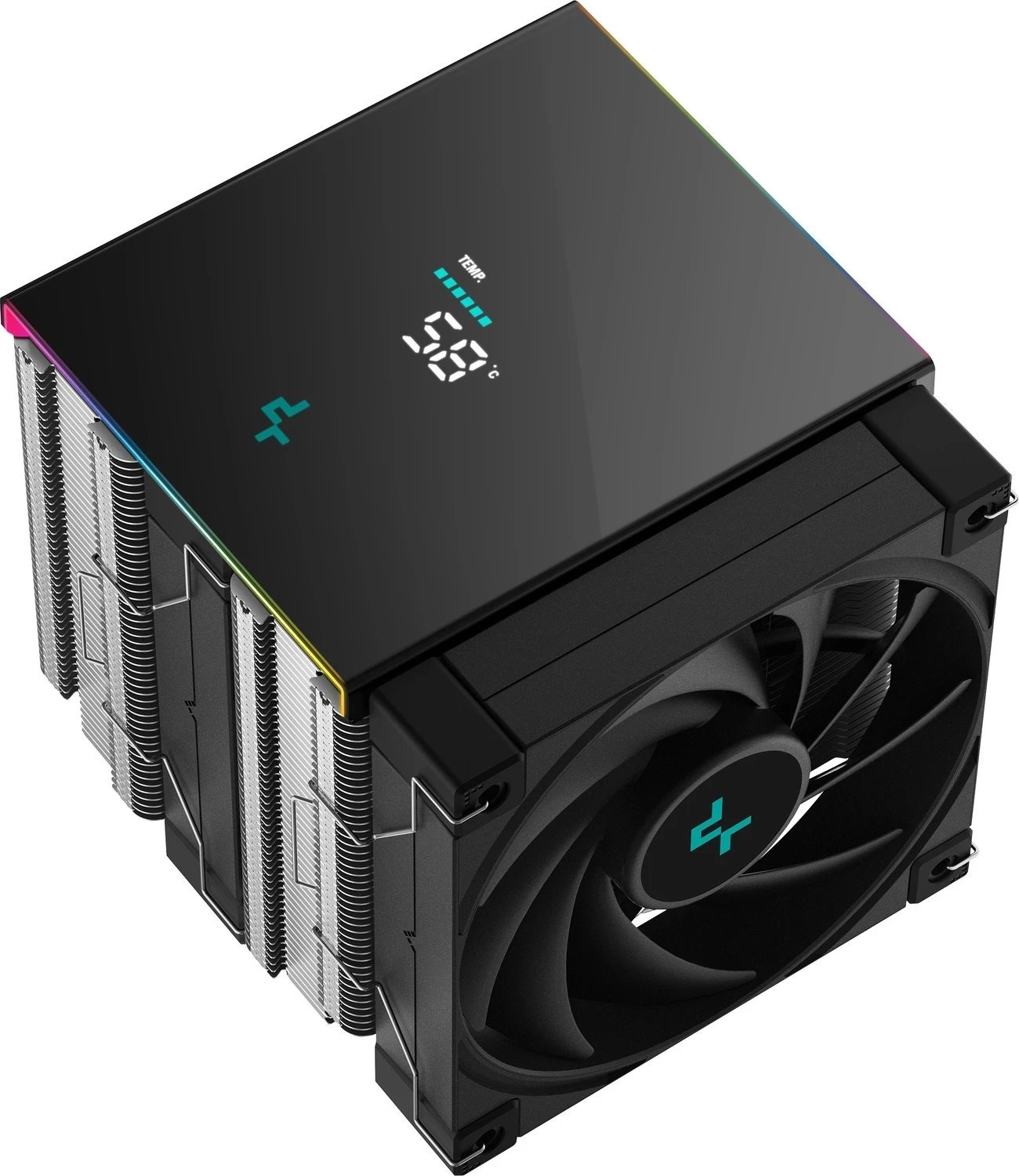 Ftohës CPU Deepcool AK620 Digital SE, 161mm, dy ventilatorë, i zi