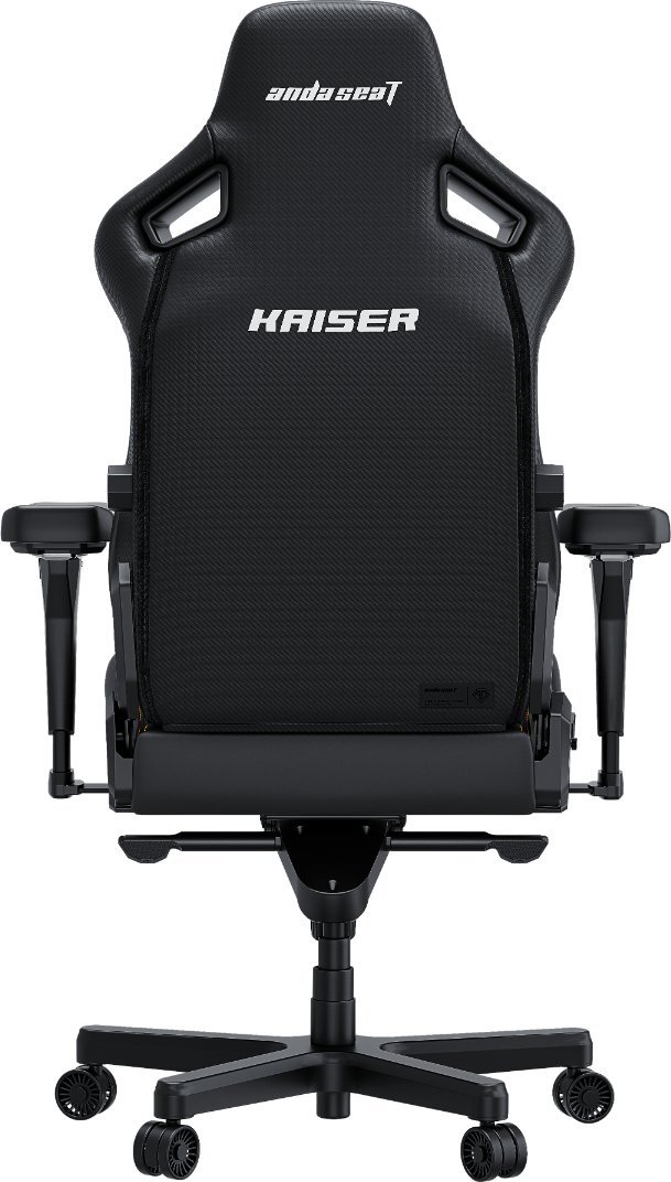 Karrige gaming AndaSeat Kaiser 4 Series XL, premium PVC, ergonomike, e zezë elegante