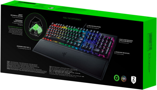 Tastierë Razer BlackWidow V3, e zezë