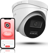Kamerë IP HiLook IPCAM-T4-30DL, 4MP, PoE, lente 2.8mm, e bardhë
