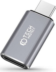 Adapter Tech-Protect Ultraboost, Lightning në USB-C, i bardhë