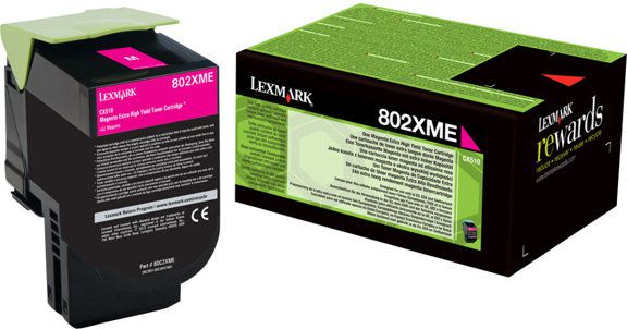 Fishekë të printimit Lexmark CX510de (80C2XME)