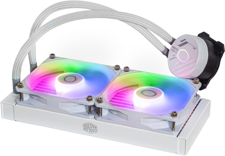 Ftohës Cooler Master MasterLiquid ML240L Core ARGB, i bardhë