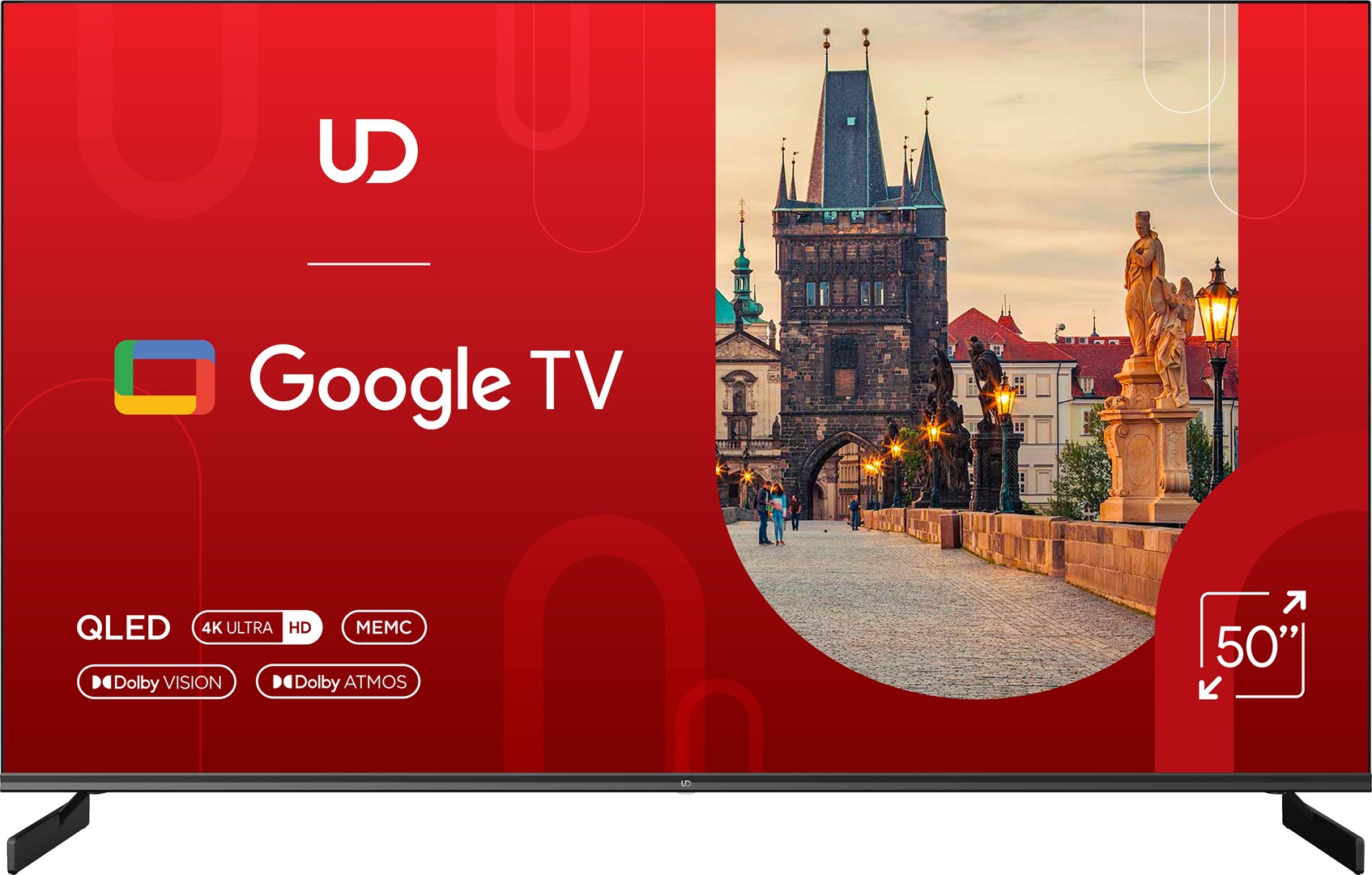 Televizor UD 50QGU7210S, 50", QLED, 4K UHD, 50/60Hz, i zi