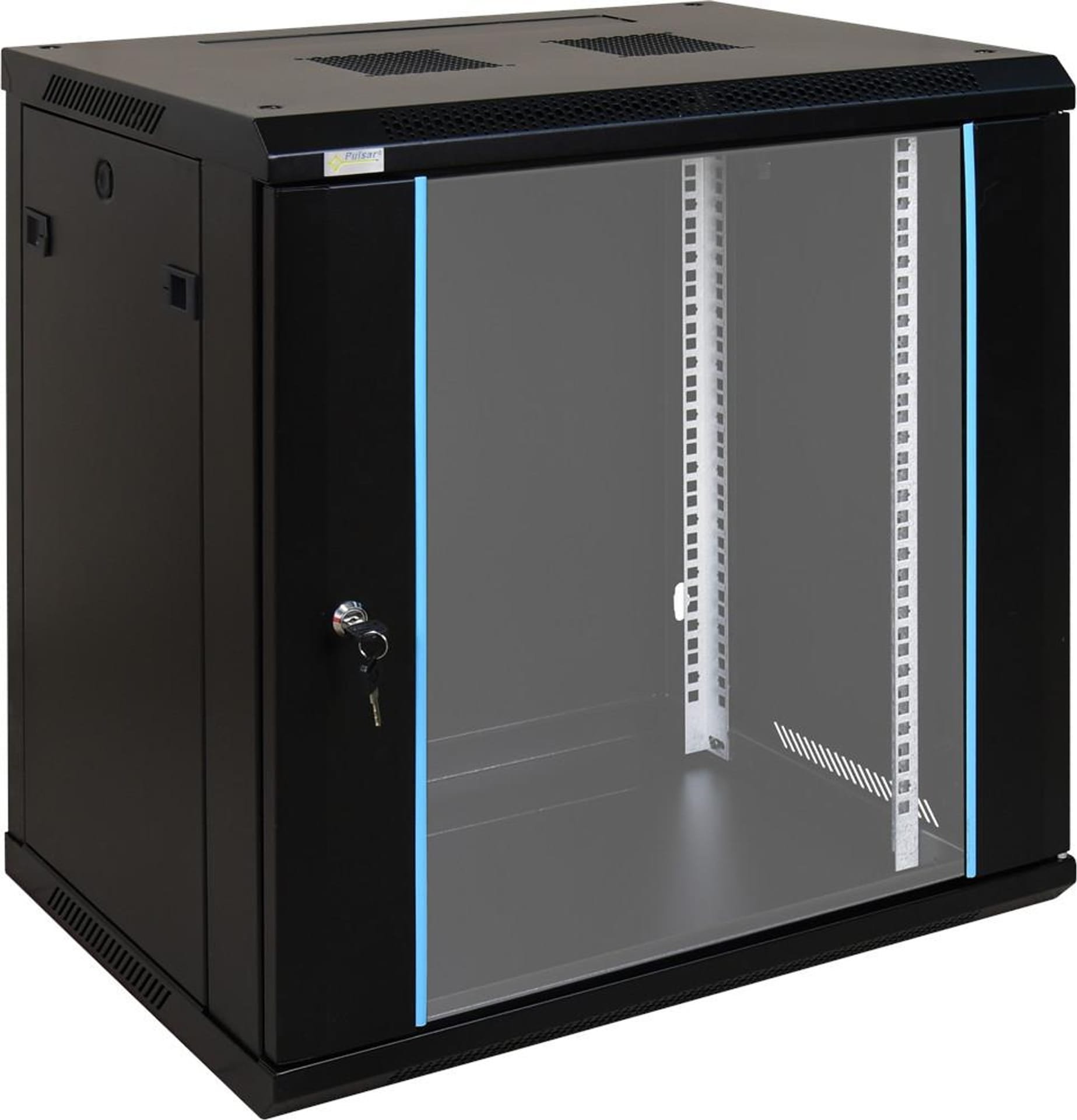 Kabinet rack i varur Pulsar RWA1266, 12U, 600x600, gri