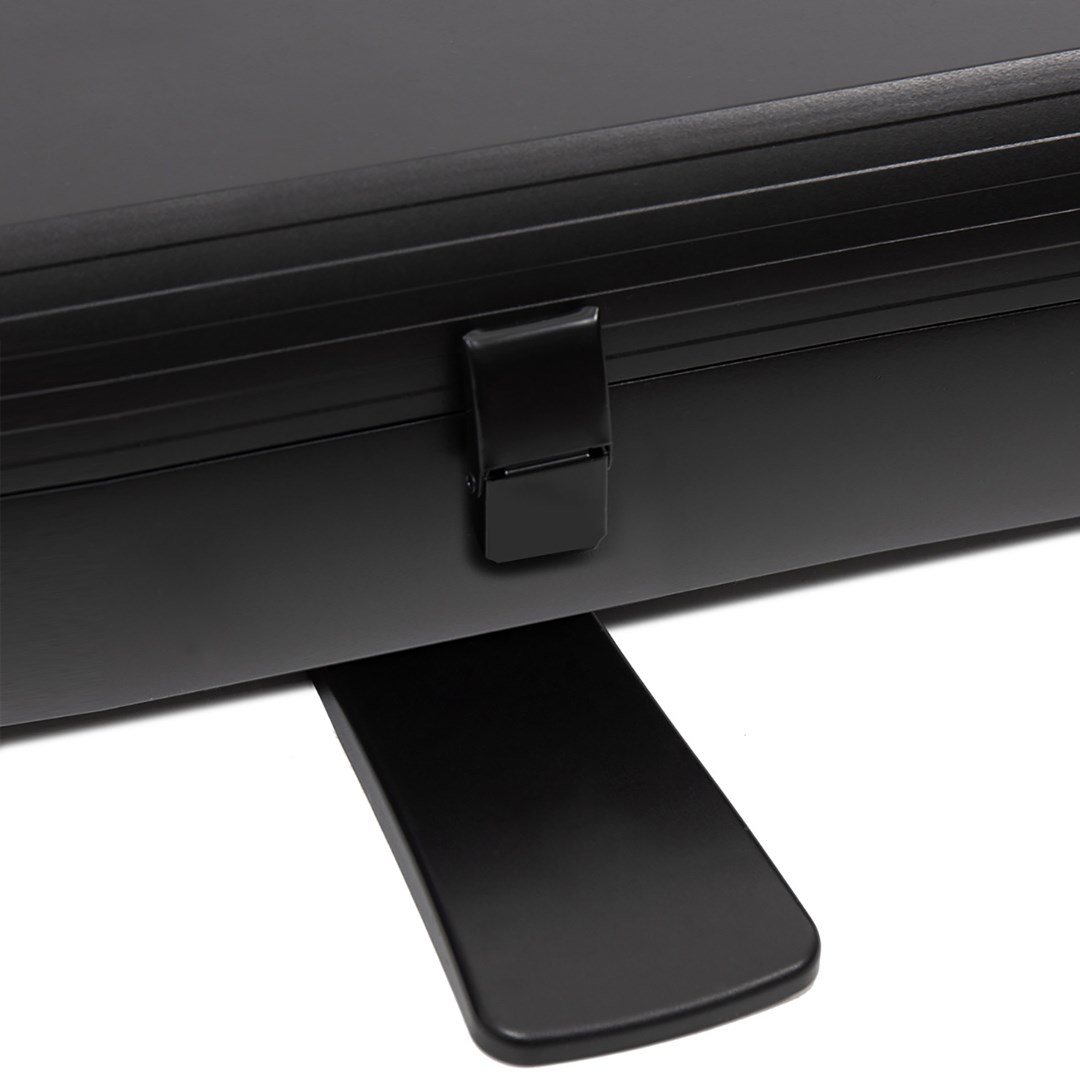 Ekran për projektor Maclean MC-213, 100", 16:10, i bardhë/zi