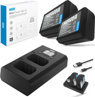 Set bateri me karikues Newell DL-USB-C, 2x NP-FW50, për Sony