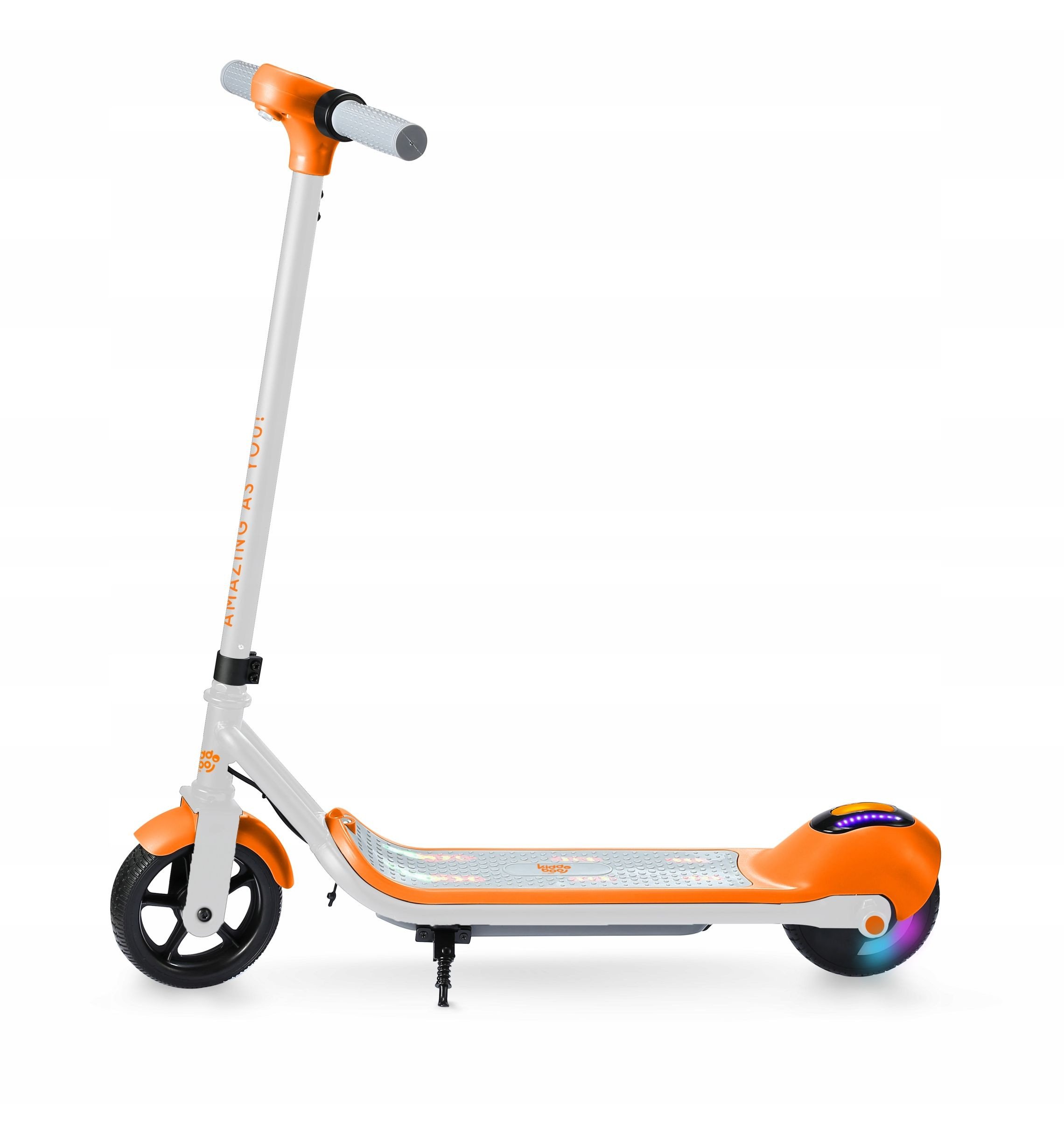 Skuter elektrik për fëmijë Kiddoboo Kiddo-Boo, 10 km/h, autonomi 8 km, portokalli