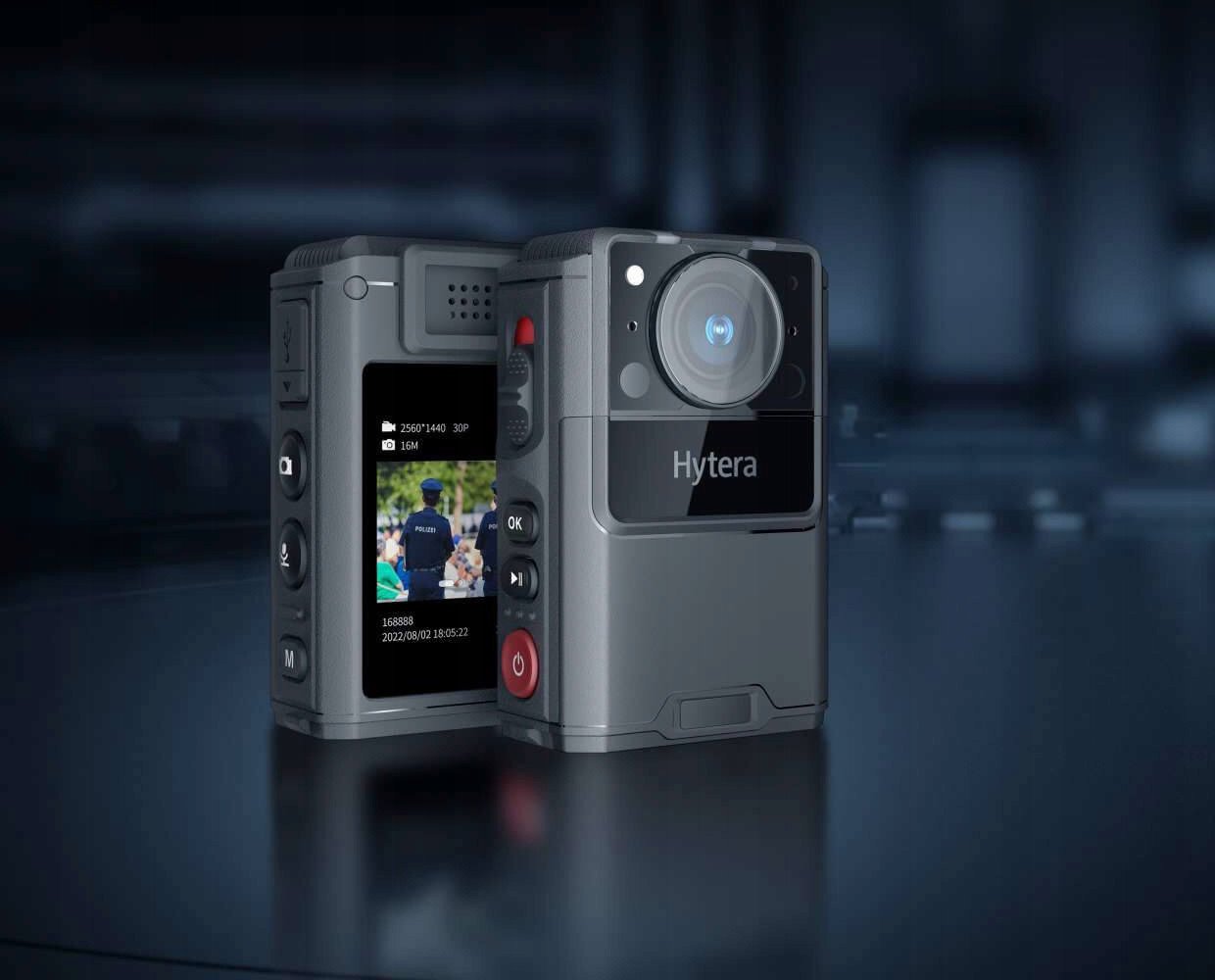 Kamerë trupore Hytera GC550, 32GB, IR, e zezë