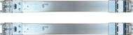 Shina rack QNAP RAIL-S01, set montimi për NAS, metalike, argjend
