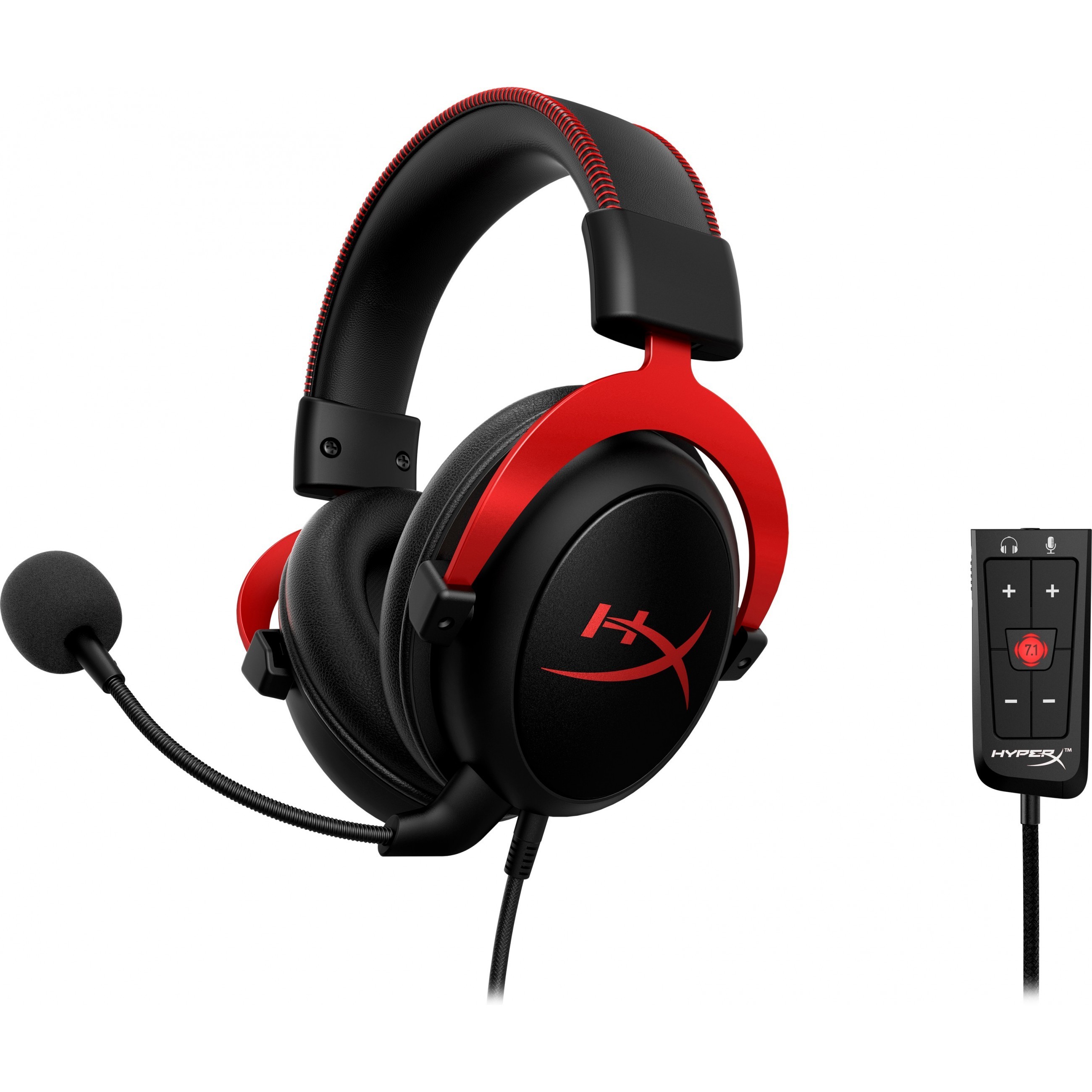 HyperX Cloud II Gaming - headset (Black/Red)