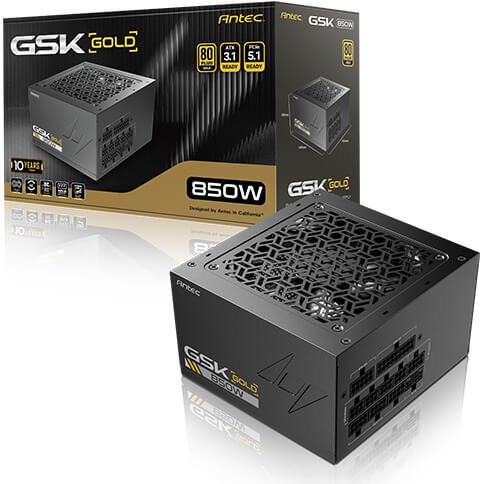 Burim energjie GSK 850W V2 EC, ATX, 850W, i zi