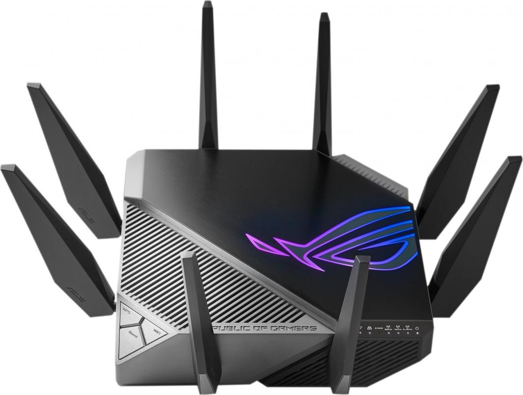 Ruter Asus ROG Rapture GT-AXE11000 (90IG06E0-MO1R00), Wi-Fi 6E, WPA3, i zi
