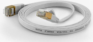 Kabllo rrjeti Wantec 7005, Cat6a F/UTP, 1m, e bardhë