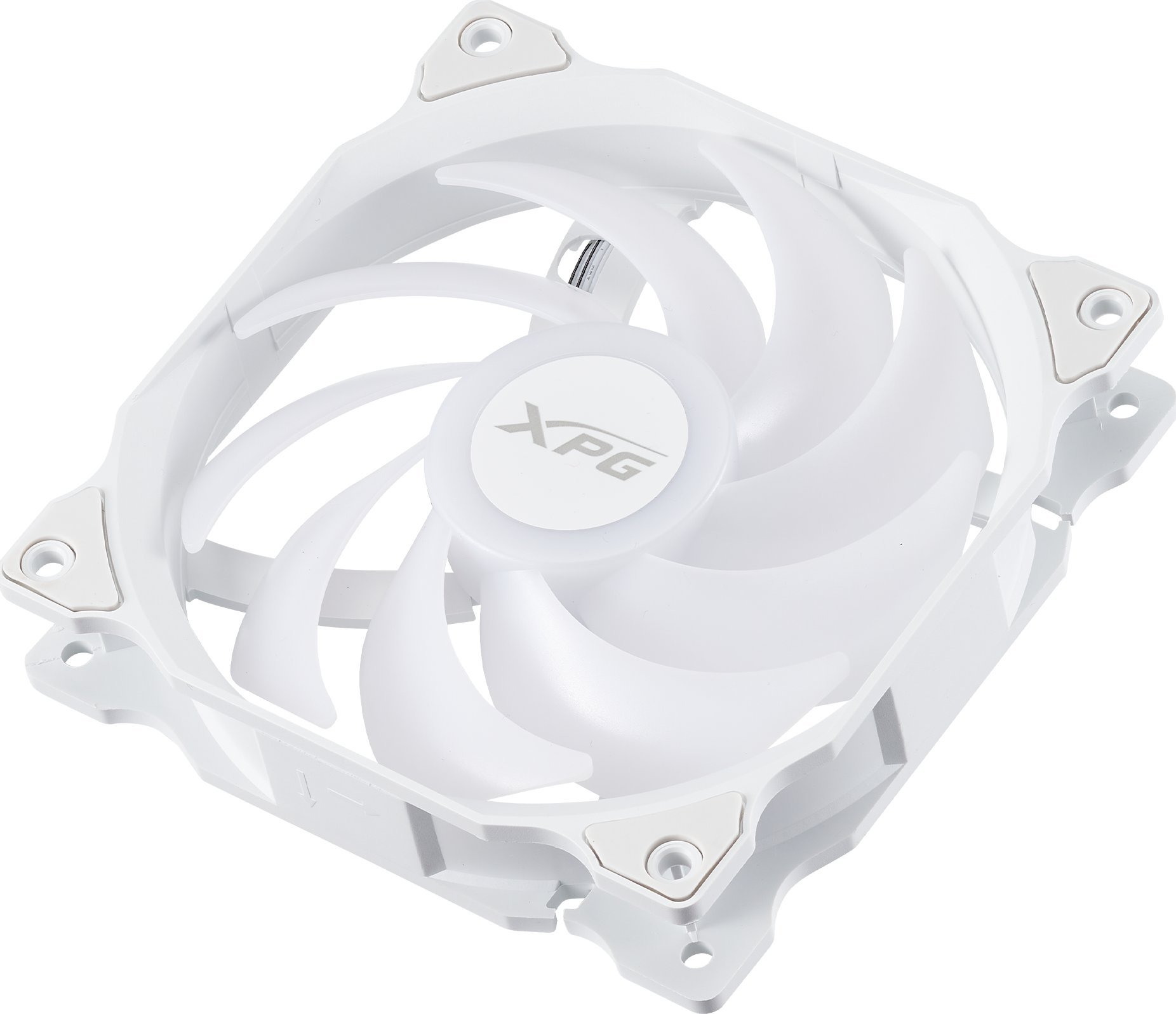 Ventilator kasë XPG VENTO 120 ARGB PWM, 12 cm, set 3 copë, i bardhë