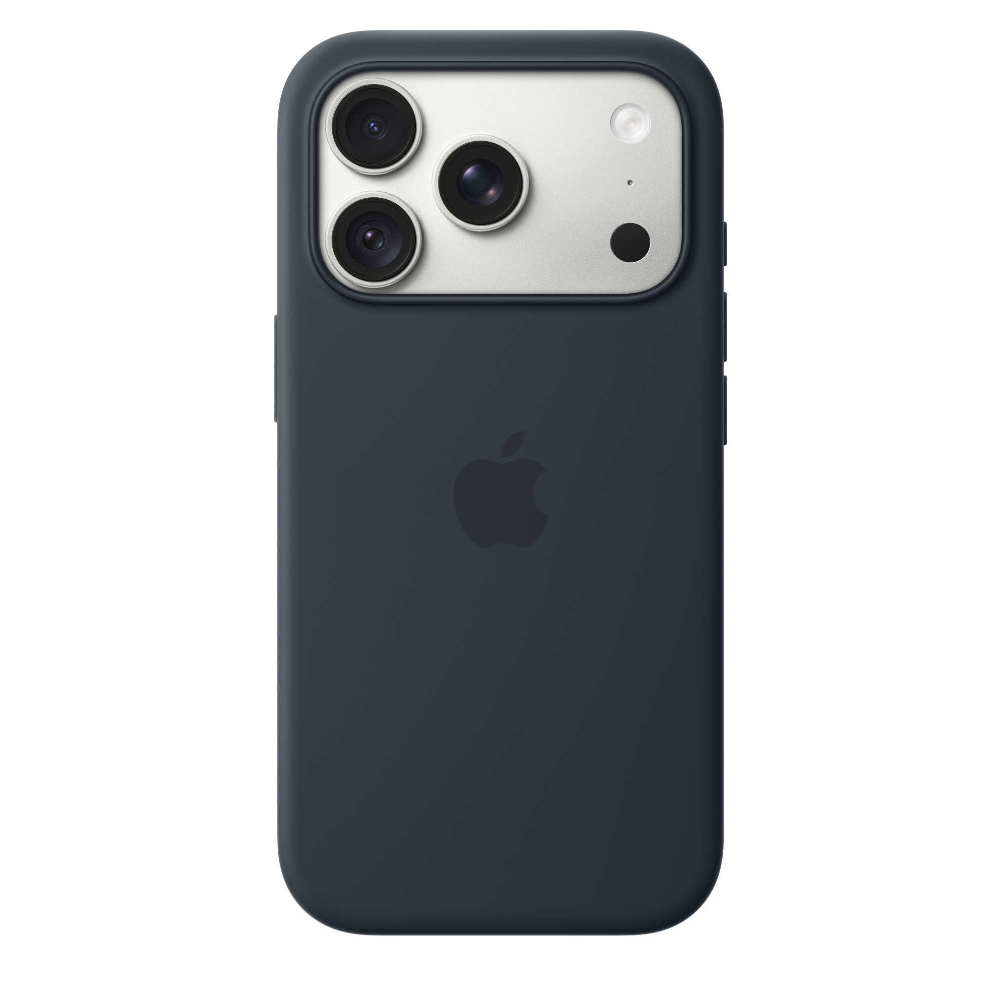 Apple iPhone 18 Pro Silicone Case with MagSafe, Navy Blue