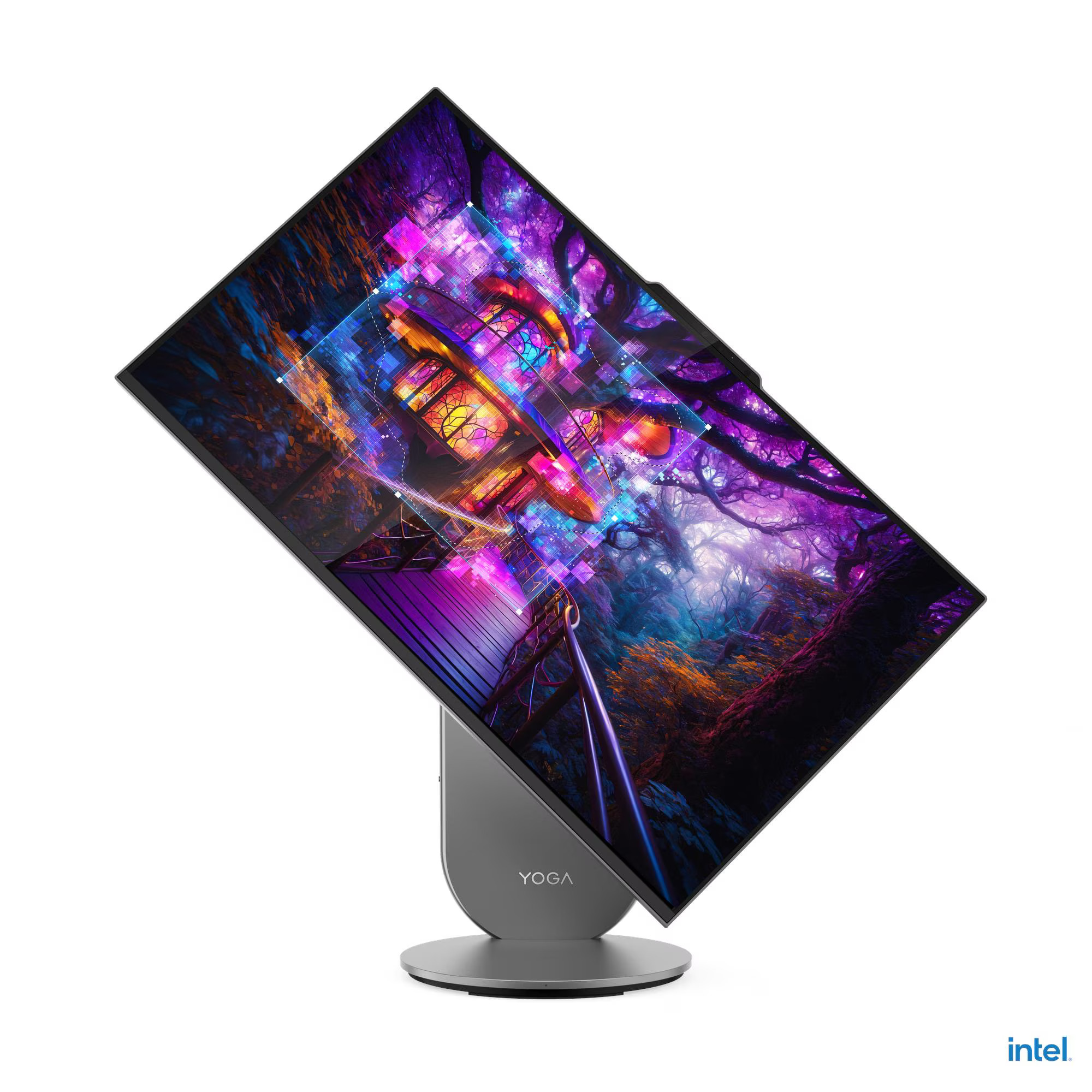 Kompjuter Lenovo Yoga AIO 27IAH10, 27", Intel Core Ultra 5 125H, 16GB Soldered LPDDR5x-7467, 512GB SSD M.2 2280 PCIe, i hirtë