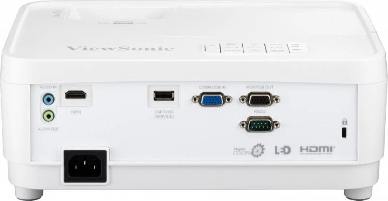 Projektor ViewSonic LS510W, WXGA, LED, i bardhë