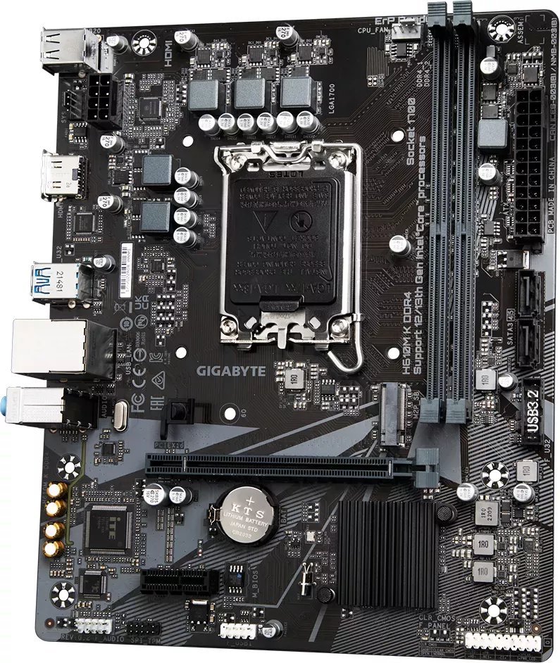 Pllakë amë Gigabyte H610M K DDR4