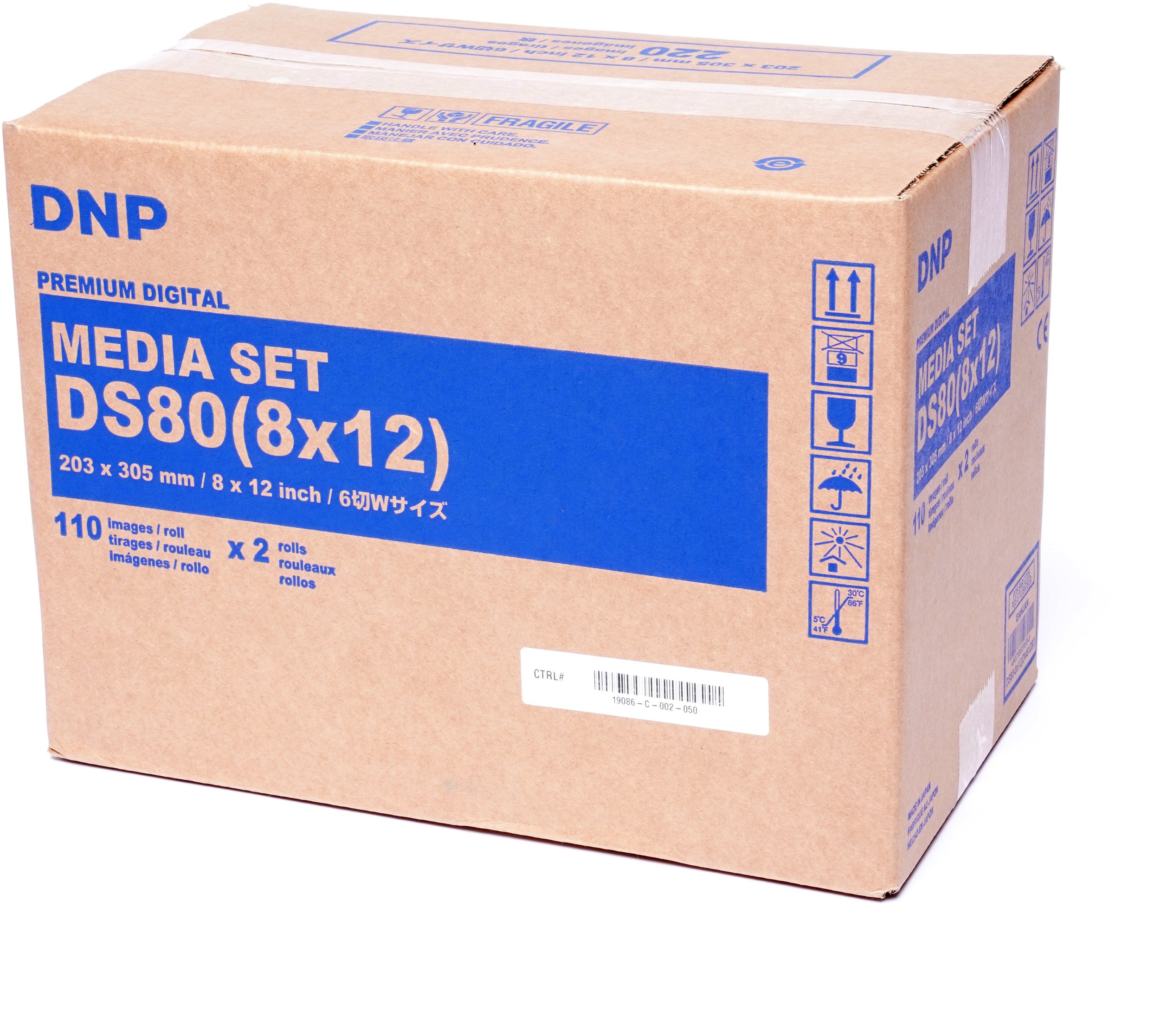 Letër fotografike termike DNP DSP2030, për DS80, 20x30cm, 220 printime