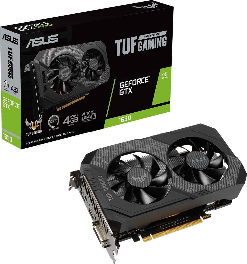 Kartelë grafike Asus TUF Gaming GeForce GTX 1630 4GB GDDR6