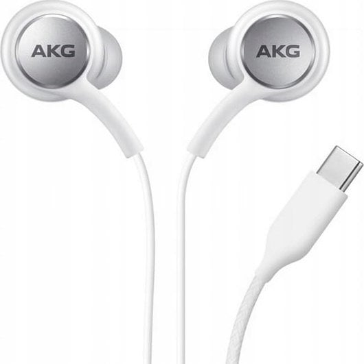 Kufje Samsung EO-IC100BWE, USB-C, stereo in-ear, të bardha