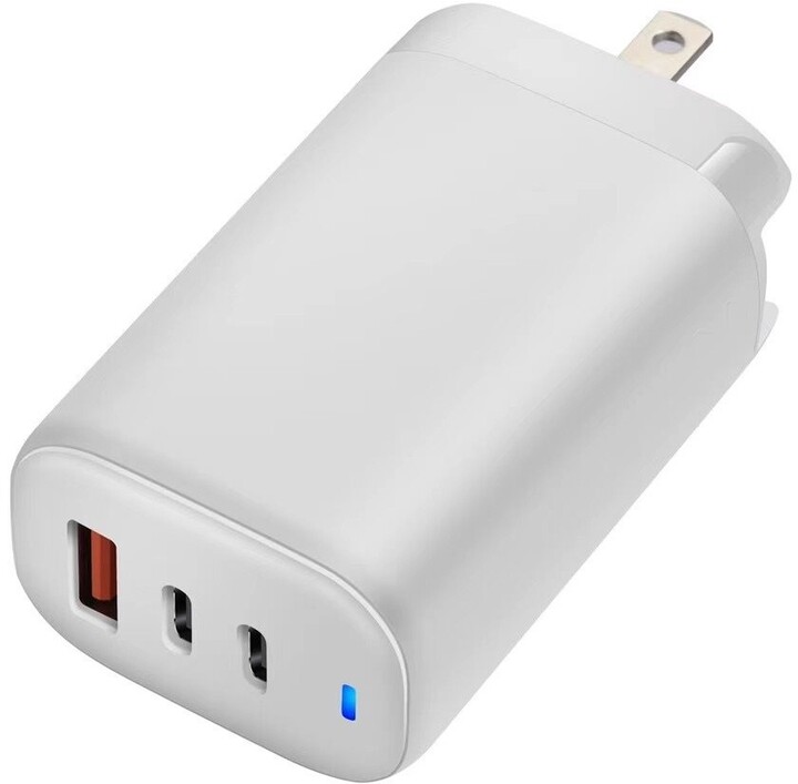 Karikues Acer GaN, 65W, USB-A, 2x USB-C, EU + UK, i bardhë
