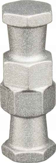 Pjesë lidhëse Manfrotto, për 2 Super Clamp 035, kënd 90°, metalike