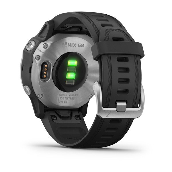 Orë e mençur Garmin Fenix 6S, e zezë/ argjendtë