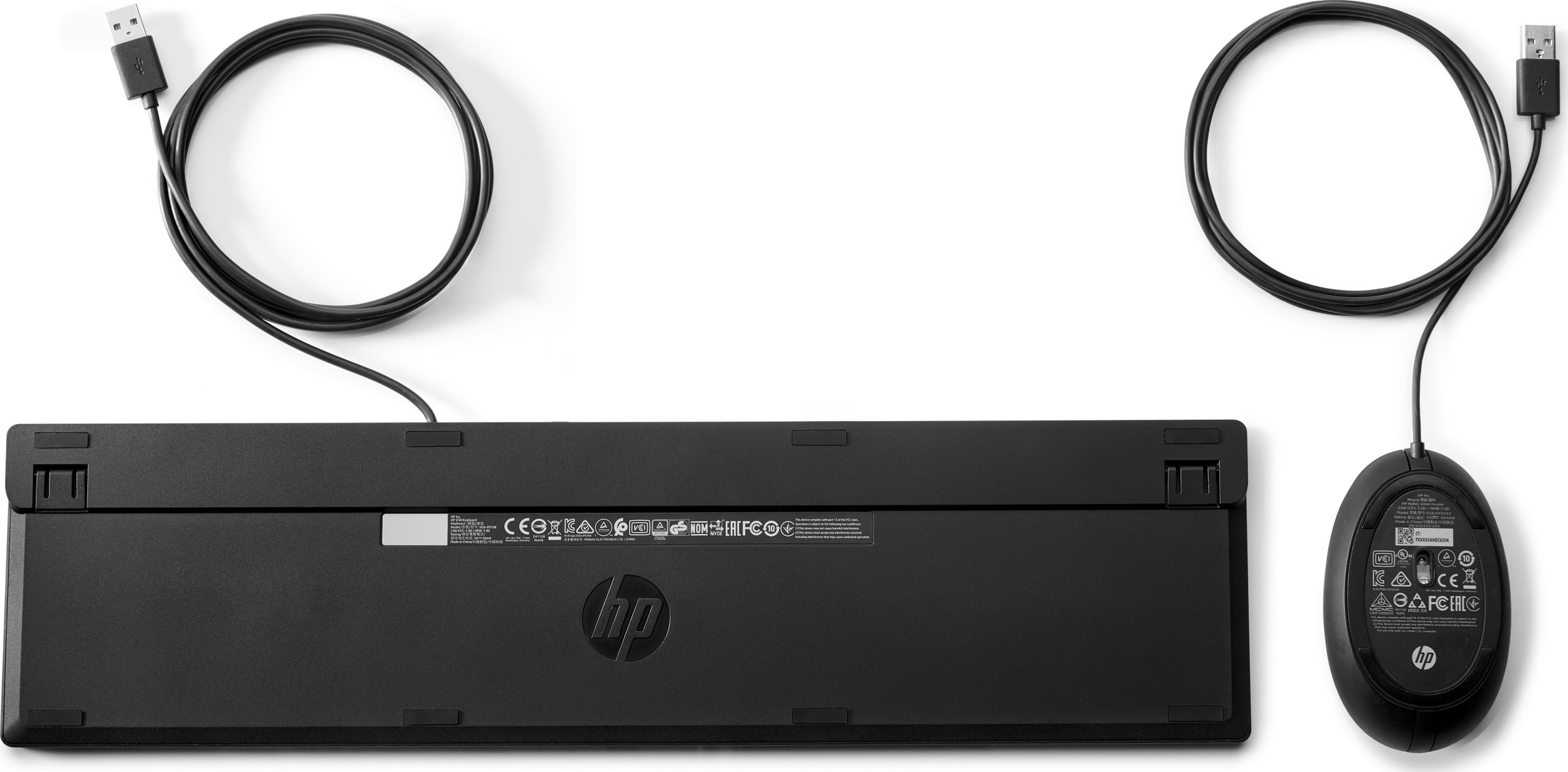 Сет тастатура и глушец HP 320MK, со кабел, црн