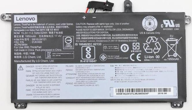 Bateri për laptop Lenovo LGC Tachi Front, 4C