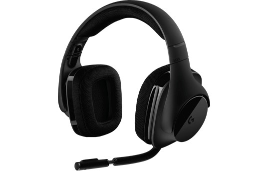 Kufje Logitech G G533, wireless, të zeza