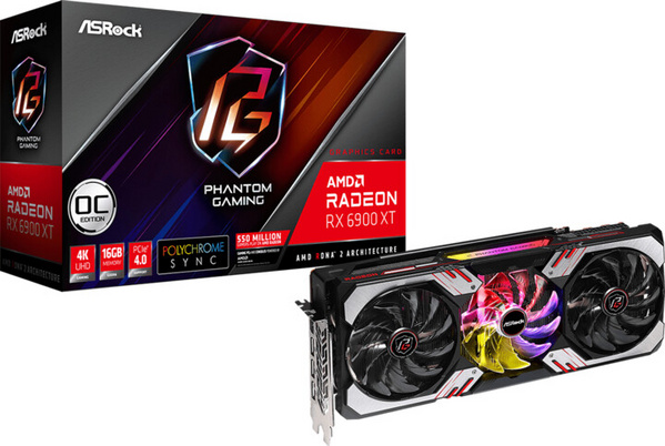Kartelë grafike ASRock Radeon RX 6900 XT Phantom Gaming D OC 16GB GDDR6