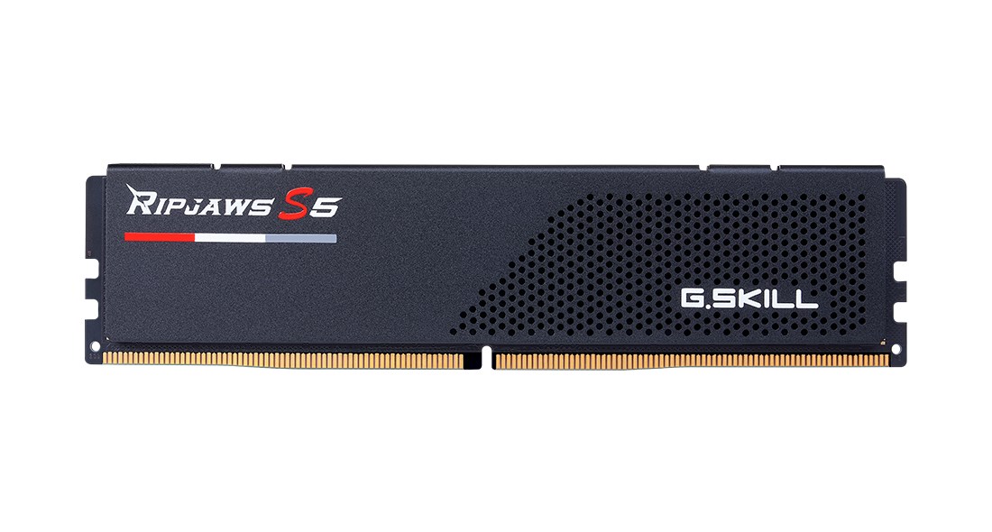 Memorie RAM G.Skill Ripjaws S5, 32GB (2x16GB), DDR5, 6000MHz, e zezë