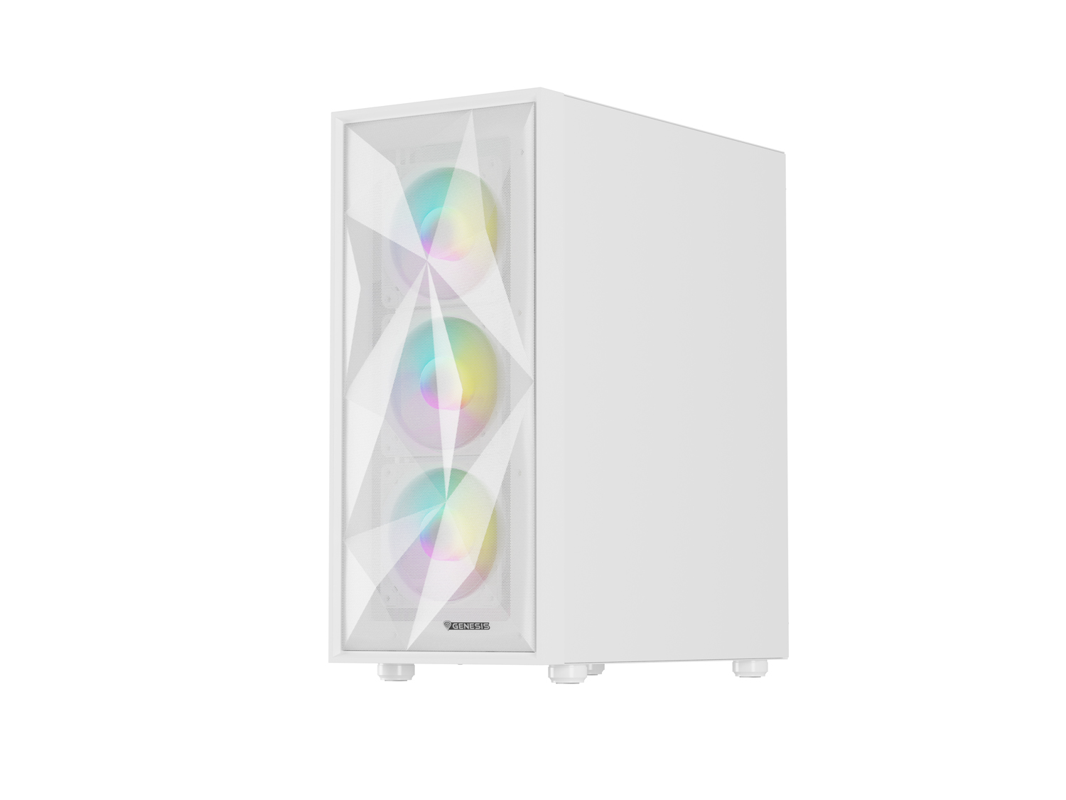 Kasë për PC Genesis DIAXID 605 ARGB, e bardhë
