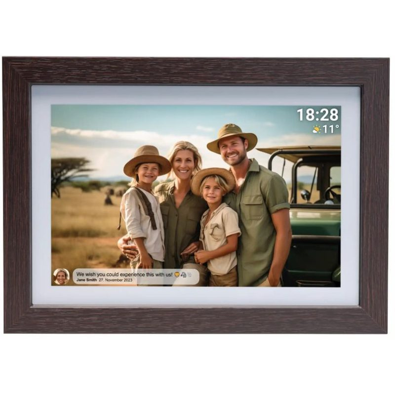 Denver Dark Wood Digital PhotoFrame