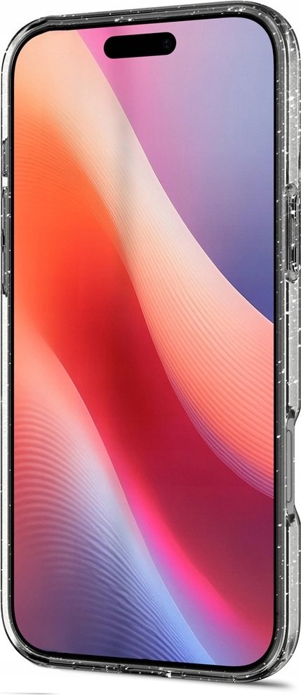 Mbulesë telefoni Spigen Liquid Crystal Glitter, për iPhone 16 Pro, Crystal Quartz, transparente