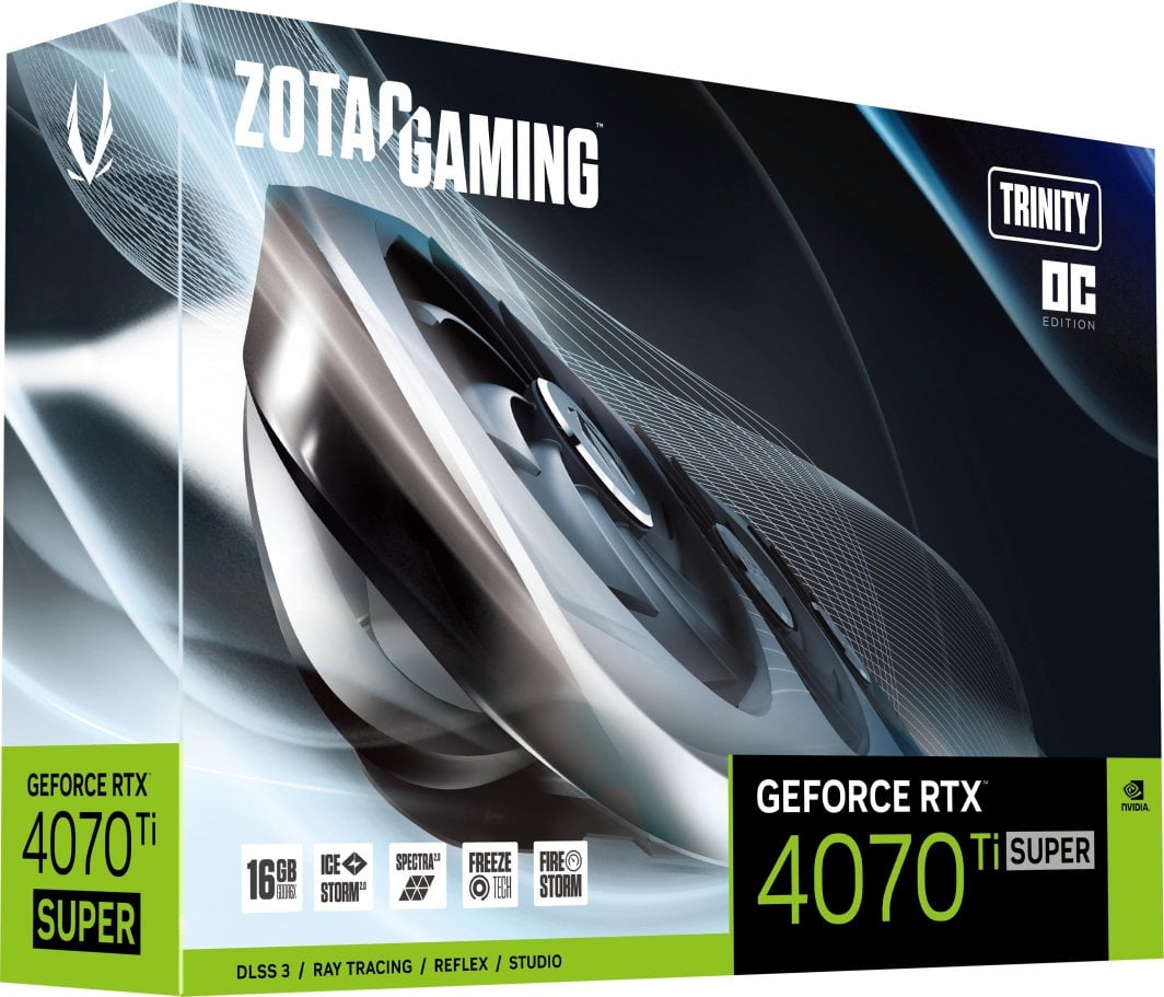 Kartelë grafike Zotac Gaming GeForce RTX 4070 Ti SUPER Trinity 16GB GDDR6X