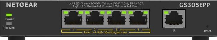 Switch Netgear GS305EPP (GS305EPP-100PES)