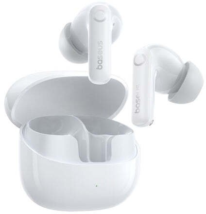 Kufje in ear Baseus Bass BP1 Pro, Bluetooth 6.0, True Wireless, të bardha