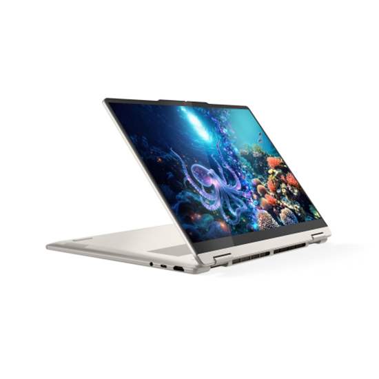 Laptop Lenovo NB Yoga 7 2-in-1 14AKP10, 14", AMD Ryzen AI 7 350, 2.8K WQXGA+,Multi-Touch, 32GB LPDDR5x-7500, 1TB SSD M.2 2242 PCIe 4.0x4 NVMe, AMD Radeon 860M Graphics, Seashell