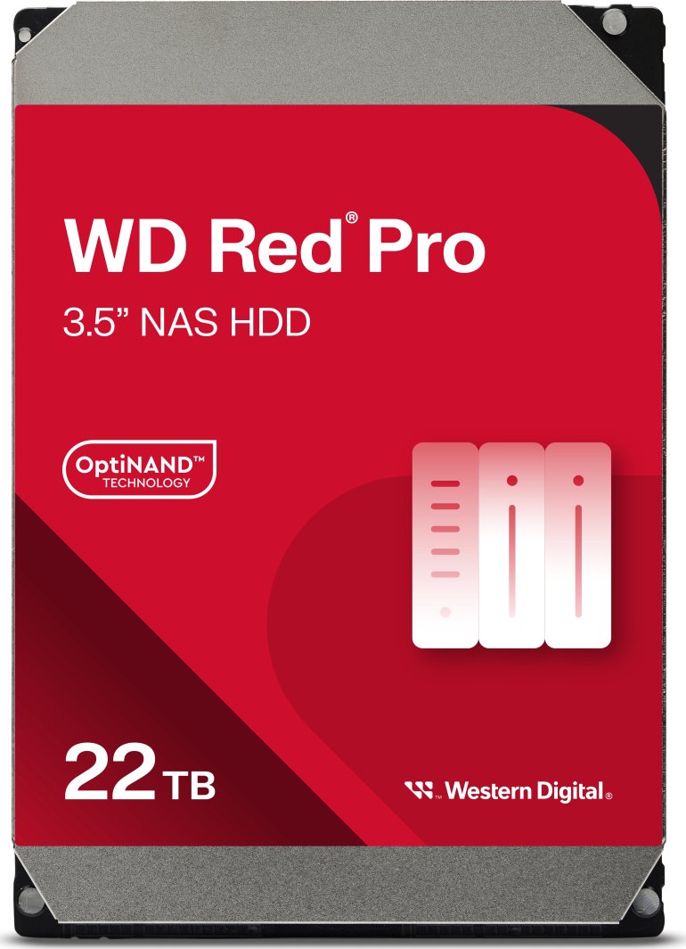 Disk HDD WD Red Pro 22TB 3.5'' SATA III (6Gb/s) 