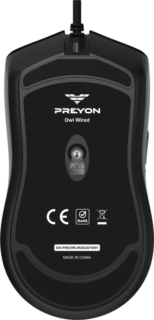 Maus PREYON Owl Wired, i zi