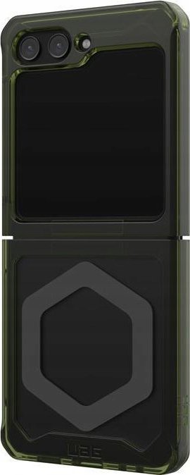 Mbulesë mbrojtëse Urban Armor Gear Plyo Pro për Samsung Galaxy Z Flip5, modul magnetik, olive space grey