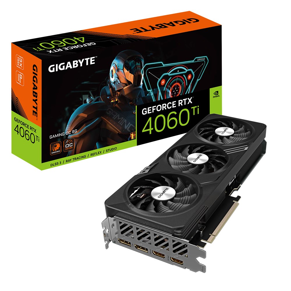 Kartelë grafike Gigabyte GeForce RTX­­ 4060 Ti Gaming OC 8GB GDDR6