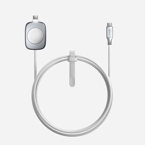 Kabllo universale karikimi për Apple Watch USB C, 1.5m, 100W, e bardhë