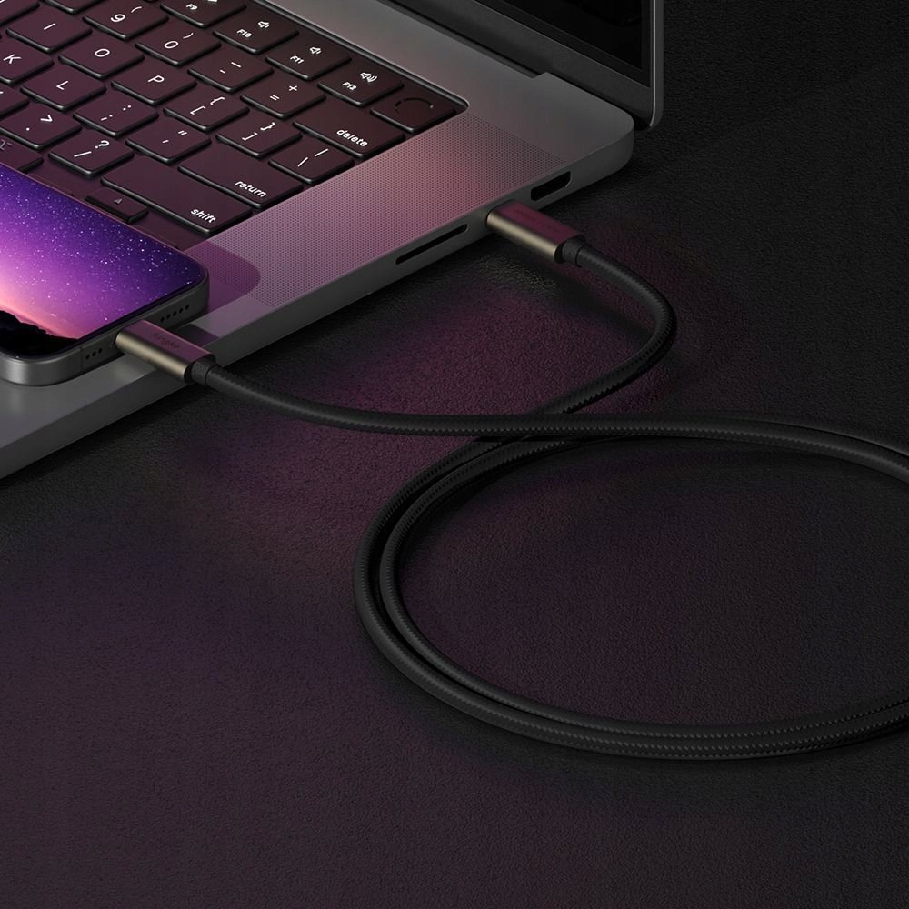 Kabllo USB C Ringke, Type C në Type C, USB 3.2 Gen 2x2, 1m, e zezë